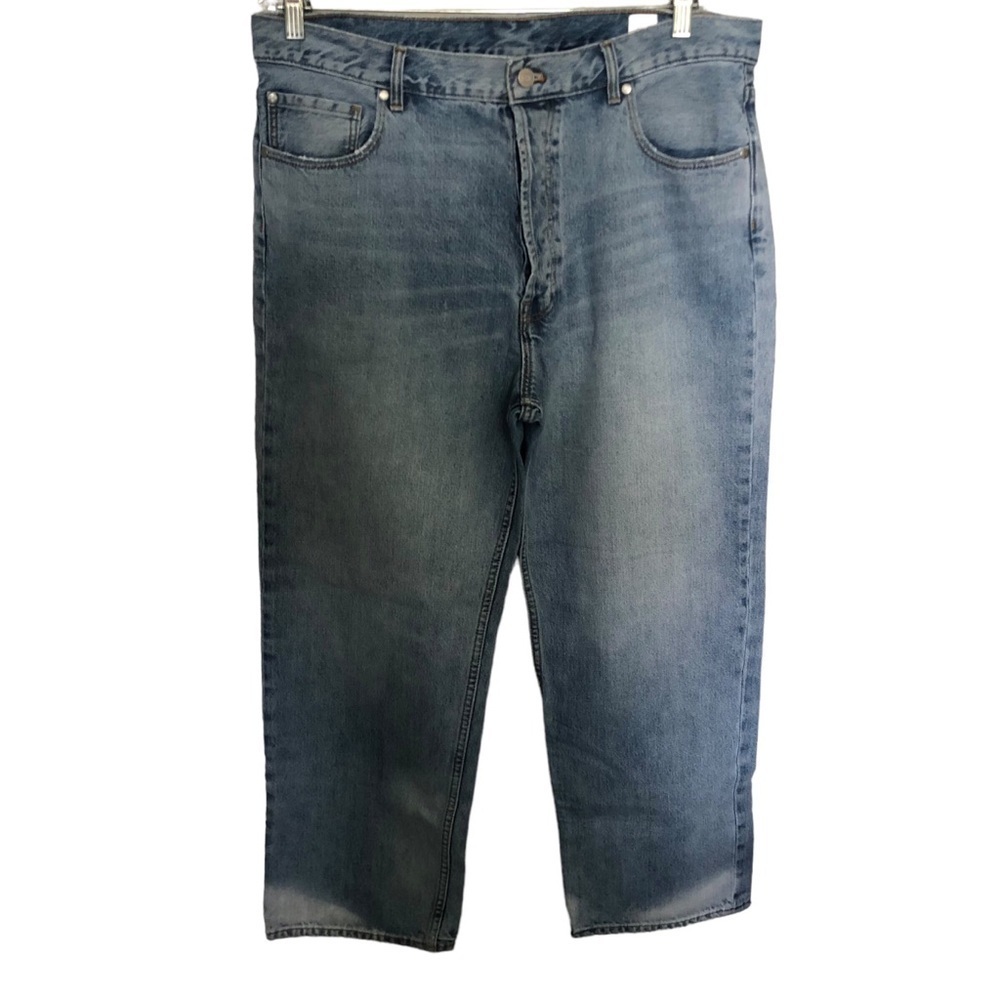 Rebecca Taylor La Vie Straight leg acid wash jeans
